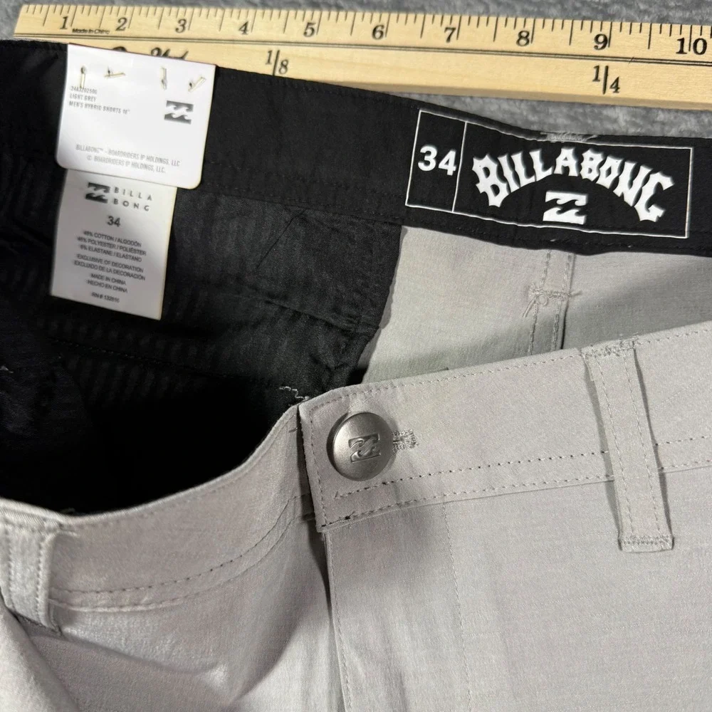 Billabong Light Gray Men’s Hybrid Shorts
